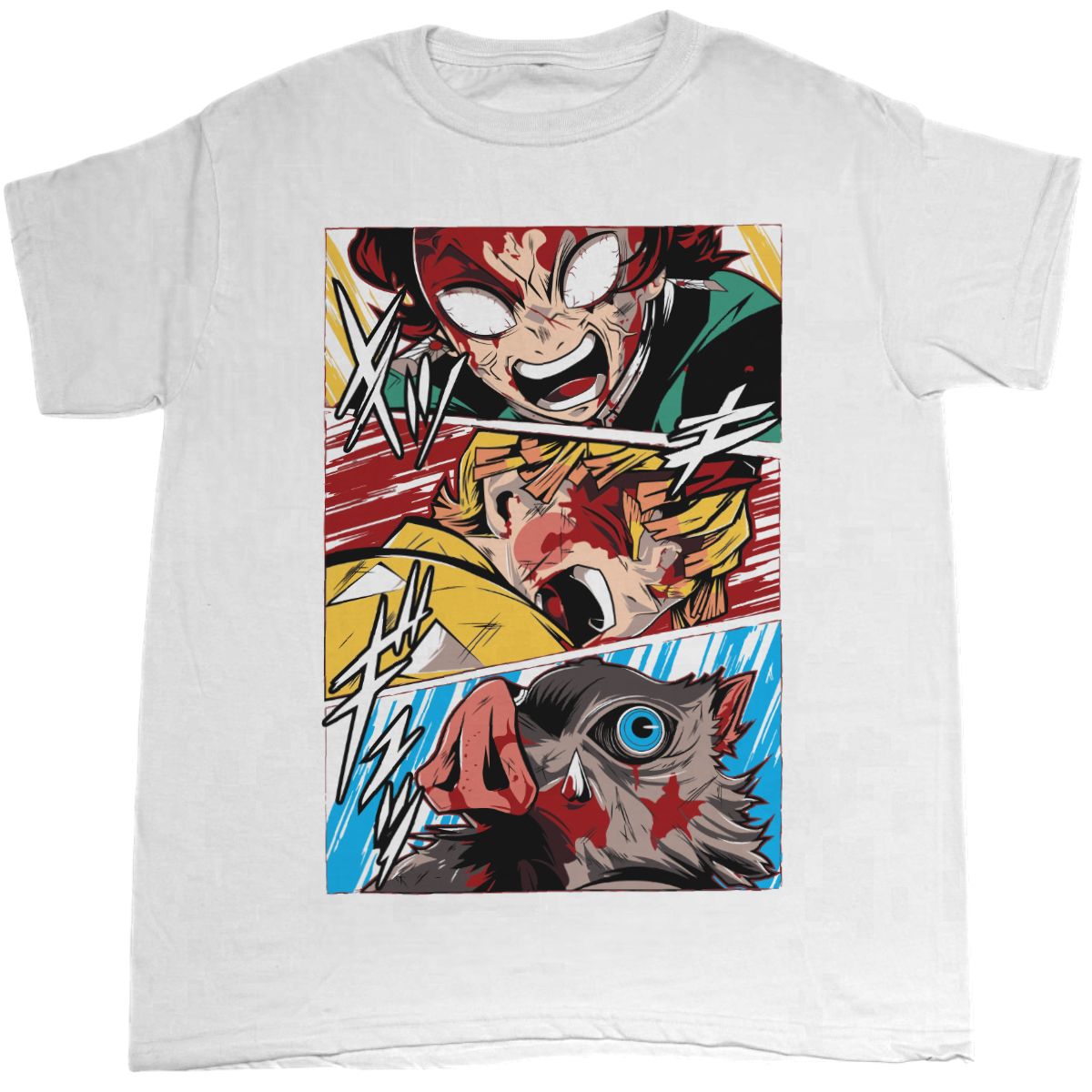 camiseta_demon_slayer_blanca_adelante